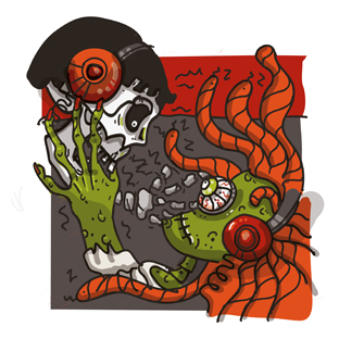 Illustration Halloween Monster